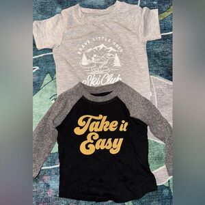 Brave little ones and tiny whales shirt bundle